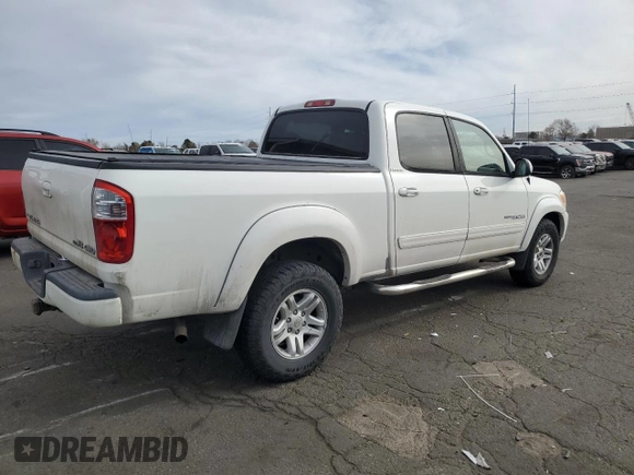 2006 Toyota Tundra Limited with VIN 5TBDT48176S502841, listed as a Copart auction lot 50334485 with 365,722 mi miles and Salvage Title. Bid and sale history available at DreamBid. Image 3.