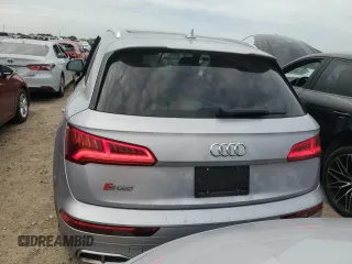 2018 Audi SQ5 Premium Plus with VIN WA1A4AFYXJ2018372, listed as a Copart auction lot 76720514 with 78,248 mi miles and Salvage Title. Bid and sale history available at DreamBid. Image 6.