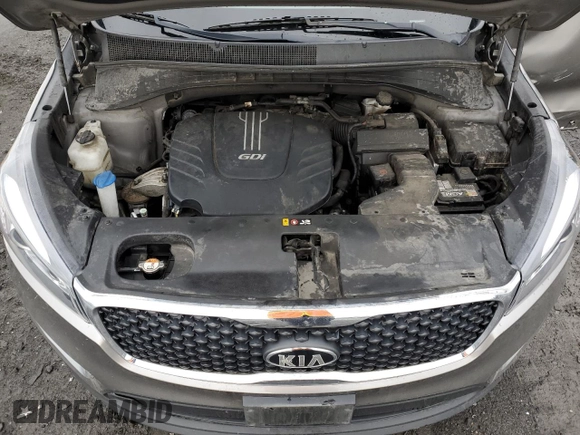 2018 Kia Sorento LX V6 with VIN 5XYPGDA57JG406719, listed as a Copart auction lot 50101275 with 99,528 mi miles and Salvage Title. Bid and sale history available at carsss.com. Image 14.