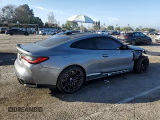 2022 BMW M4 Competition xDrive with VIN WBS43AZ02NCK74610, listed as a Copart auction lot 44002994 with 15,763 mi miles. Bid and sale history available at carsss.com. Image 3.