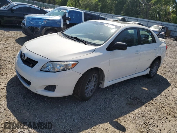 2010 Toyota Corolla with VIN 2T1BU4EE3AC269092, listed as a Copart auction lot 52399865 with 159,430 mi miles and Salvage Title. Bid and sale history available at carsss.com. Image 1.