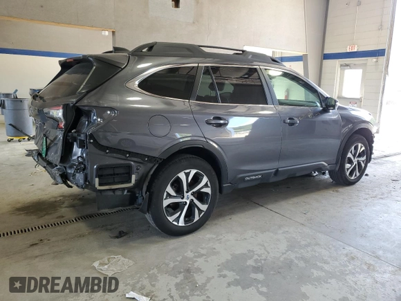 2022 Subaru Outback Limited with VIN 4S4BTANC0N3135246, listed as a Copart auction lot 63463585 with 45,611 mi miles and Salvage title. Bid and sale history available at DreamBid. Image 3.