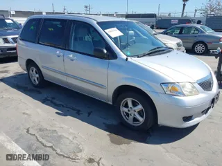 2003 Mazda MPV LX with VIN JM3LW28A230372567, listed as a IAAI auction lot 42081388 with 120,785 mi miles. Bid and sale history available at carsss.com. Image 1.