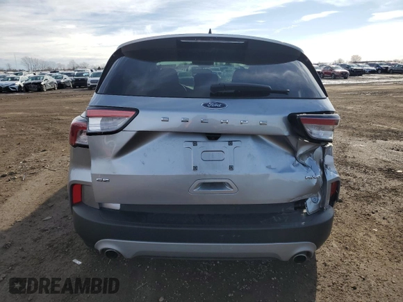2021 Ford Escape SE with VIN 1FMCU9G61MUA46110, listed as a Copart auction lot 46952005 with 55,979 mi miles and Salvage title. Bid and sale history available at DreamBid. Image 6.