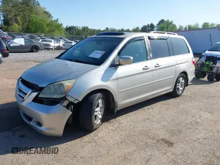 2005 Honda Odyssey EX-L z VIN 5FNRL38715B014905, wystawiony jako IAAI lot #41986395 z przebiegiem 191 029 mil mil oraz . Historia ofert i sprzedaży dostępna na DreamBid. Obrazek 2.