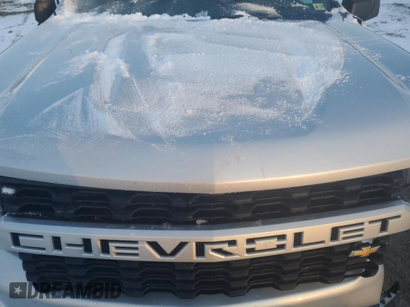2019 Chevrolet Silverado 1500 Custom with VIN 1GCRYBEH7KZ416040, listed as a Copart auction lot 89001255 with 84,320 mi miles and Salvage Title. Bid and sale history available at DreamBid. Image 11.