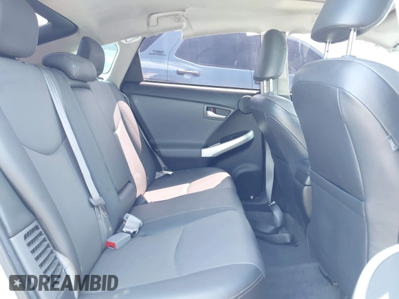 2015 Toyota Prius Four with VIN JTDKN3DUXF1885268, listed as a IAAI auction lot 42087198 with 98,482 mi miles. Bid and sale history available at carsss.com. Image 8.