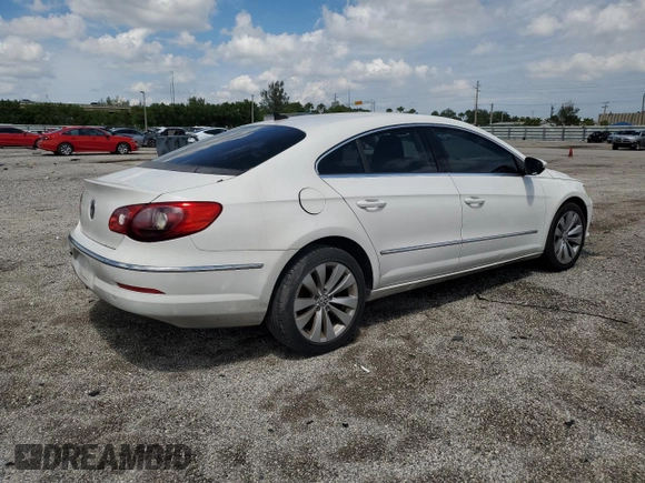 2010 Volkswagen CC Sport with VIN WVWML7AN0AE504872, listed as a Copart auction lot 71602244 with 89,089 mi miles and Salvage Title. Bid and sale history available at carsss.com. Image 3.