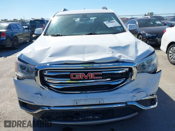 2019 GMC Acadia SLT with VIN 1GKKNMLS9KZ242061, listed as a IAAI auction lot 41730900 with 91,932 mi miles. Bid and sale history available at carsss.com. Image 12.