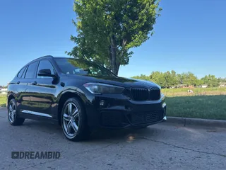 2018 BMW X1 xDrive28i with VIN WBXHT3C33J5K24081, listed as a Copart auction lot 55887425 with 178,946 mi miles and Clean Title. Bid and sale history available at carsss.com. Image 1.