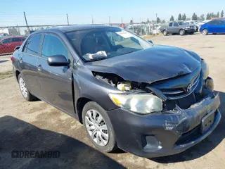 2013 Toyota Corolla L with VIN 5YFBU4EE7DP155925, listed as a IAAI auction lot 41858618 with 146,822 mi miles. Bid and sale history available at carsss.com. Image 1.