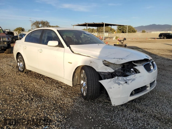 2004 BMW 5 Series 530i with VIN WBANA73534B810376, listed as a Copart auction lot 86913284 with 182,764 mi miles and Salvage Title. Bid and sale history available at DreamBid. Image 4.