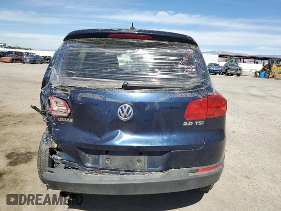 2013 Volkswagen Tiguan S z VIN WVGAV3AX7DW577836, wystawiony jako Copart lot #46491625 z przebiegiem 108 349 mil mil oraz Szkoda całkowita • Salvage title. Historia ofert i sprzedaży dostępna na DreamBid. Obrazek 6.