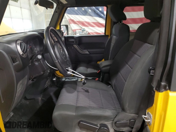 2011 Jeep Wrangler Sport with VIN 1J4GA2D17BL556764, listed as a Copart auction lot 50212845 with 88,973 mi miles and Clean Title. Bid and sale history available at carsss.com. Image 7.