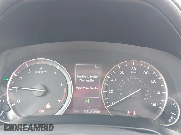 2021 Lexus RX 350 with VIN 2T2HZMDA5MC263109, listed as a IAAI auction lot 42249633 with 53,375 mi miles and . Bid and sale history available at DreamBid. Image 7.