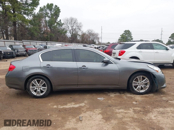 2013 Infiniti G37 Journey with VIN JN1CV6AP2DM726053, listed as a IAAI auction lot 41500122 with 119,409 mi miles. Bid and sale history available at carsss.com. Image 13.