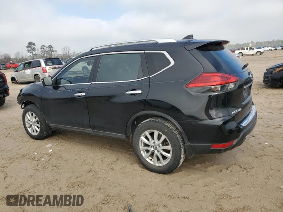2017 Nissan Rogue SV with VIN JN8AT2MT3HW402720, listed as a Copart auction lot 46902295 with 147,460 mi miles and Salvage Title. Bid and sale history available at carsss.com. Image 2.