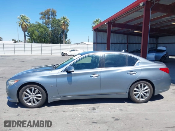 2014 Infiniti Q50 Premium with VIN JN1BV7AP0EM676949, listed as a IAAI auction lot 42684403 with 186,135 mi miles and . Bid and sale history available at DreamBid. Image 14.