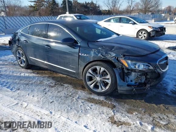 2019 Buick LaCrosse Avenir with VIN 1G4ZU5SS2KU119070, listed as a IAAI auction lot 41640533 with 65,558 mi miles. Bid and sale history available at carsss.com. Image 1.