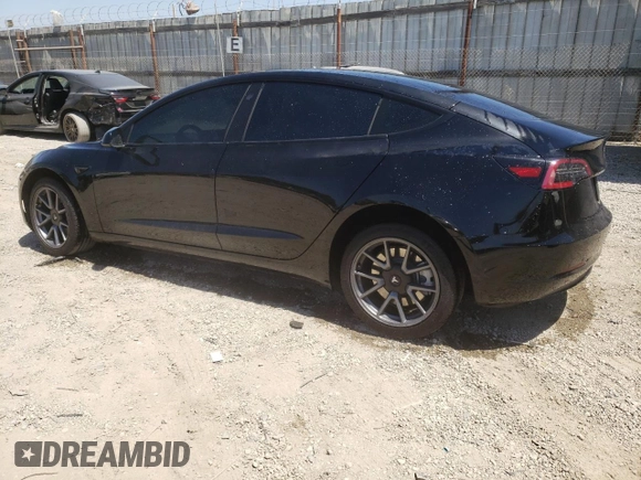 2023 Tesla Model 3 with VIN 5YJ3E1EA4PF558175, listed as a Copart auction lot 67586104 with 32,755 mi miles and Salvage title. Bid and sale history available at DreamBid. Image 2.