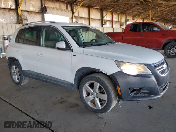 2010 Volkswagen Tiguan S with VIN WVGAV7AXXAW538127, listed as a Copart auction lot 42022225 with 116,008 mi miles and Clean title. Bid and sale history available at DreamBid. Image 4.