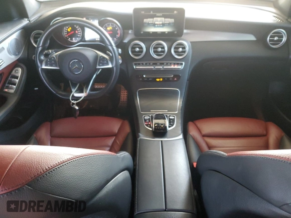2019 Mercedes-Benz GLC with VIN WDC0J6EB7KF499433, listed as a Copart auction lot 49486285 with 24,075 mi miles and Salvage Title. Bid and sale history available at carsss.com. Image 8.