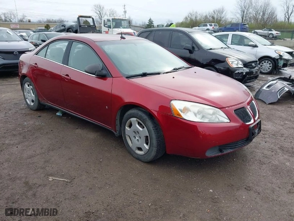 2008 Pontiac G6 1SV Value Leader with VIN 1G2ZF57BX84178503, listed as a IAAI auction lot 41943783 with 161,596 mi miles. Bid and sale history available at carsss.com. Image 1.