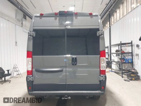 2023 Ram ProMaster Cargo with VIN 3C6LRVDG0PE502779, listed as a IAAI auction lot 41947349 with 37,569 mi miles. Bid and sale history available at carsss.com. Image 16.
