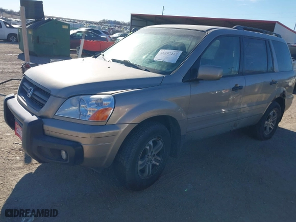 2003 Honda Pilot EX with VIN 2HKYF18563H604120, listed as a IAAI auction lot 41297222 with 248,748 mi miles. Bid and sale history available at carsss.com. Image 2.