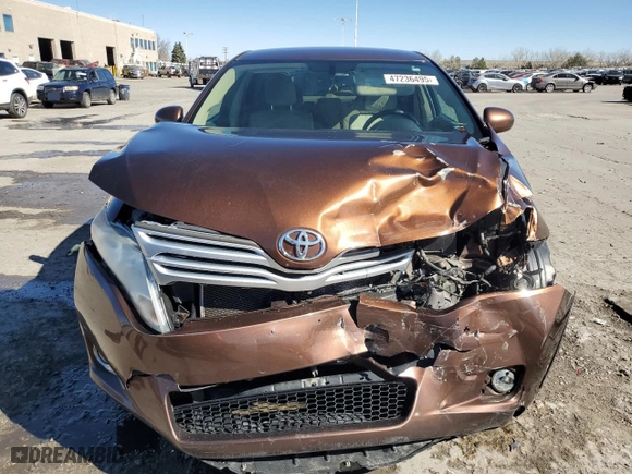 2010 Toyota Venza with VIN 4T3BA3BB9AU011632, listed as a Copart auction lot 47236495 with 139,471 mi miles and Salvage Title. Bid and sale history available at carsss.com. Image 5.