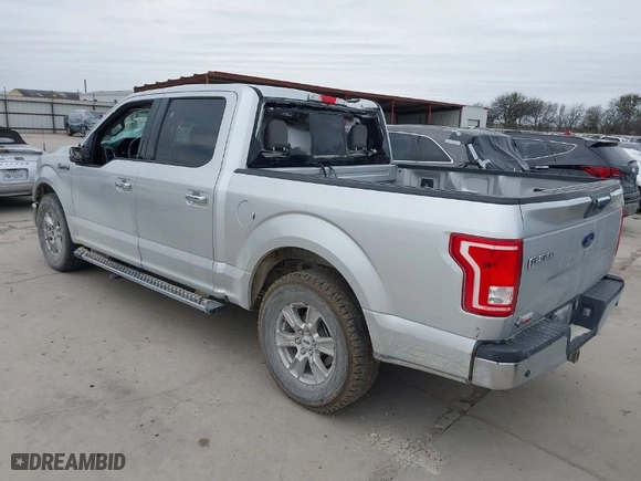 2015 Ford F-150 XL with VIN 1FTEW1CF8FKD67008, listed as a IAAI auction lot 41683614 with 194,993 mi miles. Bid and sale history available at carsss.com. Image 3.