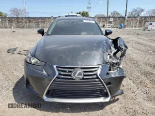 2017 Lexus IS with VIN JTHBA1D2XH5041059, listed as a Copart auction lot 49058355 with 96,955 mi miles and Salvage Title. Bid and sale history available at carsss.com. Image 5.