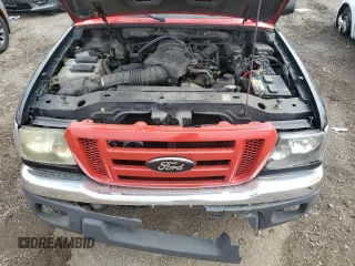 2002 Ford Ranger XL Fleet with VIN 1FTZR45E12TA71296, listed as a Copart auction lot 52533795 with 166,708 mi miles and Salvage Title. Bid and sale history available at DreamBid. Image 11.