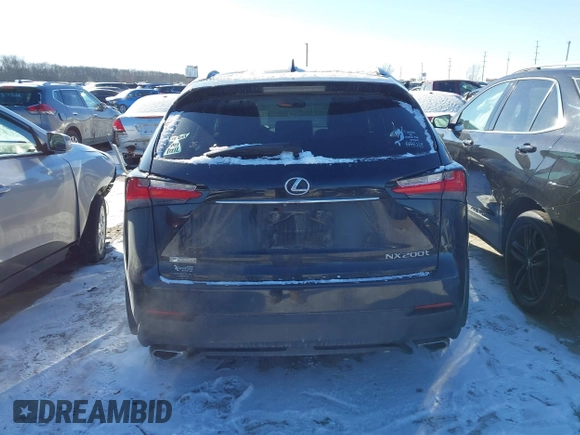 2015 Lexus NX 200t with VIN JTJBARBZ5F2017389, listed as a IAAI auction lot 41317357 with 183,399 mi miles. Bid and sale history available at carsss.com. Image 17.