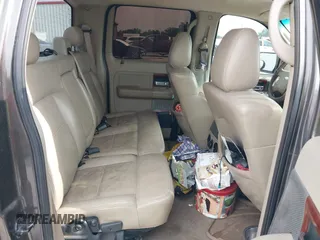 2006 Ford F-150 XLT with VIN 1FTPW12536KB75576, listed as a IAAI auction lot 42136498 with 165,337 mi miles. Bid and sale history available at carsss.com. Image 8.