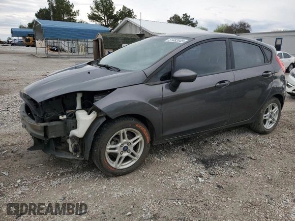 2019 Ford Fiesta SE with VIN 3FADP4EJXKM159703, listed as a Copart auction lot 51482045 with 84,510 mi miles and Salvage Title. Bid and sale history available at DreamBid. Image 1.