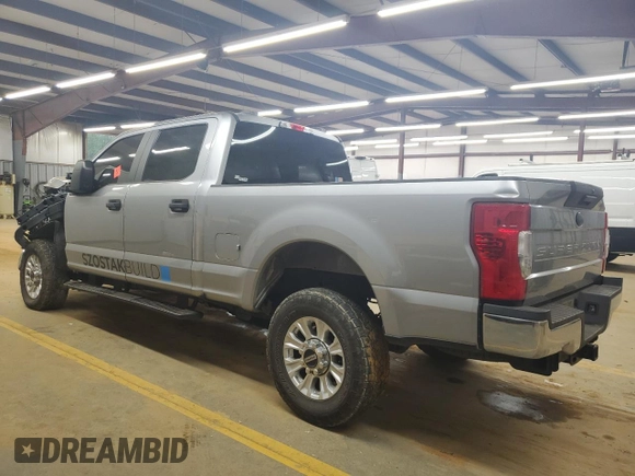 2021 Ford F-250 XL with VIN 1FT7W2B67MED66024, listed as a Copart auction lot 49988825 with Not provided miles and Salvage title. Bid and sale history available at DreamBid. Image 2.