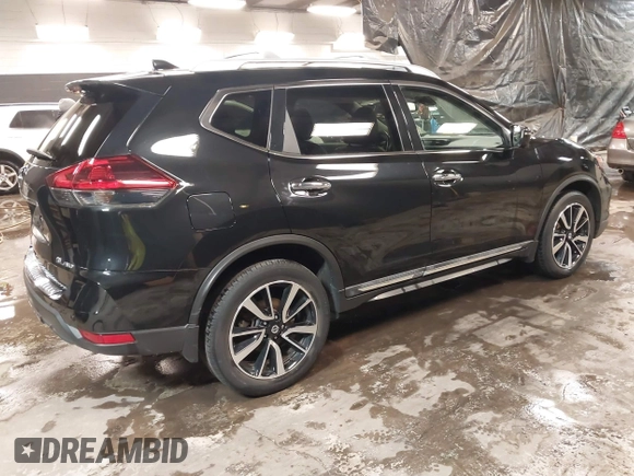 2019 Nissan Rogue SL with VIN 5N1AT2MV7KC823194, listed as a IAAI auction lot 41459999 with 26,833 mi miles. Bid and sale history available at carsss.com. Image 4.