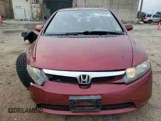 2007 Honda Civic Sdn LX with VIN 1HGFA165X7L120334, listed as a Copart auction lot 47234225 with 74,383 mi miles and Salvage Title. Bid and sale history available at carsss.com. Image 5.