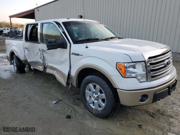 2013 Ford F-150 XL with VIN 1FTFW1EF1DFB65084, listed as a Copart auction lot 86824764 with 127,101 mi miles and Salvage Title. Bid and sale history available at carsss.com. Image 4.