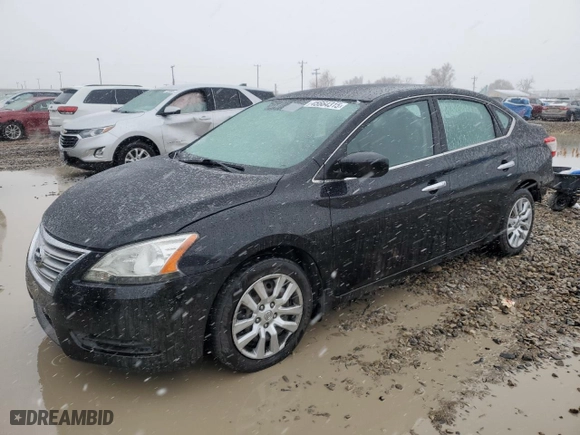 2013 Nissan Sentra SL with VIN 3N1AB7AP5DL684719, listed as a Copart auction lot 45664315 with 88,240 mi miles and Salvage Title. Bid and sale history available at carsss.com. Image 1.