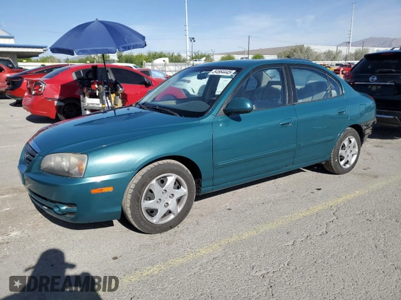 2006 Hyundai Elantra GLS z VIN KMHDN46D16U262076, wystawiony jako Copart lot #54564445 z przebiegiem 62 326 mil mil oraz Szkoda całkowita • Salvage title. Historia ofert i sprzedaży dostępna na DreamBid. Obrazek 1.