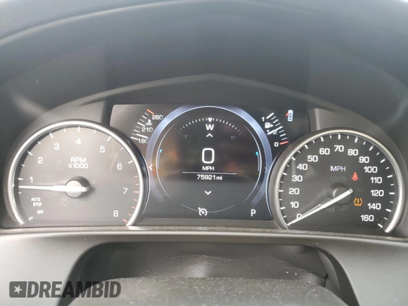 2019 Cadillac CT6 Luxury AWD with VIN 1G6KB5RS7KU123104, listed as a Copart auction lot 54058065 with 75,921 mi miles and Salvage title. Bid and sale history available at DreamBid. Image 9.