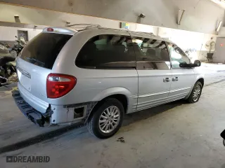 2003 Chrysler Town & Country Limited with VIN 2C8GP64L63R222150, listed as a Copart auction lot 44376564 with 155,799 mi miles and Salvage Title. Bid and sale history available at carsss.com. Image 3.