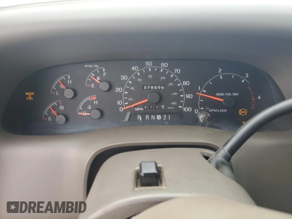 2000 Ford F-250 XL with VIN 1FTNW21F3YEC28124, listed as a Copart auction lot 55389625 with 378,509 mi miles and Clean title. Bid and sale history available at DreamBid. Image 9.