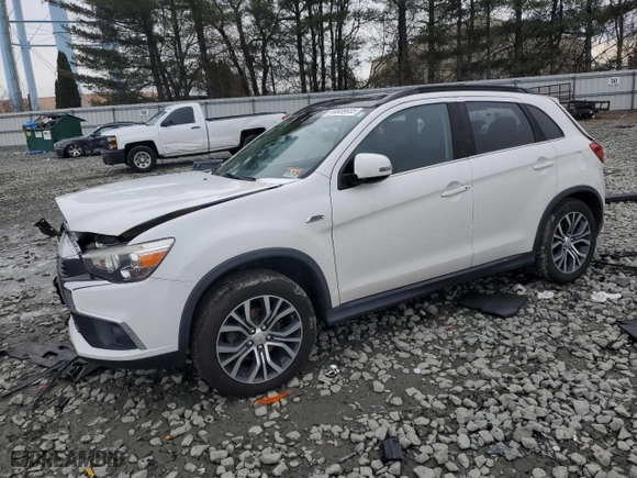 2017 Mitsubishi Outlander Sport SEL 2.4 with VIN JA4AR4AW2HZ040926, listed as a Copart auction lot 44939935 with 120,068 mi miles and Salvage Title. Bid and sale history available at carsss.com. Image 1.