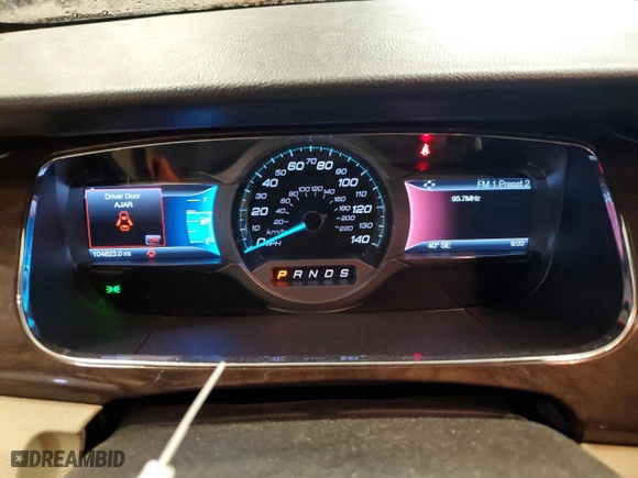 2015 Ford Taurus Limited with VIN 1FAHP2F87FG137286, listed as a Copart auction lot 43583145 with 104,823 mi miles and Non Repairable. Bid and sale history available at carsss.com. Image 9.
