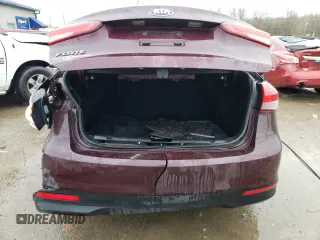 2017 Kia Forte LX with VIN 3KPFK4A75HE040455, listed as a Copart auction lot 85940524 with 158,902 mi miles and Non Repairable. Bid and sale history available at carsss.com. Image 6.