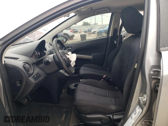 2012 Mazda 2 Sport with VIN JM1DE1KY1C0140803, listed as a Copart auction lot 83420714 with 153,730 mi miles and Salvage Title. Bid and sale history available at DreamBid. Image 7.