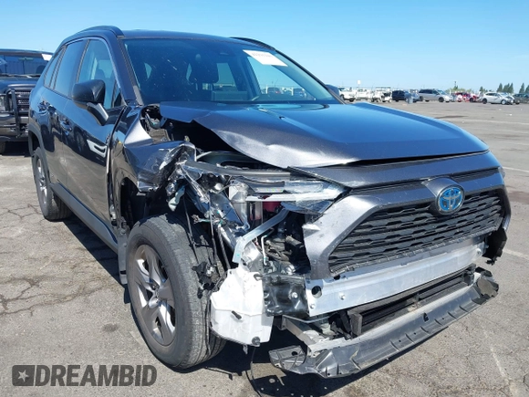 2023 Toyota RAV4 Hybrid LE with VIN 4T3LWRFV8PU096260, listed as a IAAI auction lot 42291243 with 50,380 mi miles and . Bid and sale history available at DreamBid. Image 6.